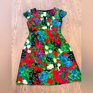 Charlotte Brody Floral Mini Dress Size Xs